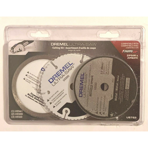 Dremel US725 Ultra-Saw ROTO ZIP Zip Saw & Zip Mate Cutting Kit - Picture 1 of 2